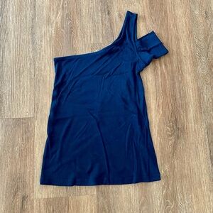 Splendid one shoulder cut out top